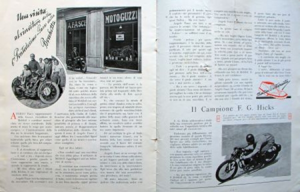 "La Rivista del Gargoyle" Mobiloil-Gasstation-Magazine 1929 four issues (6798)